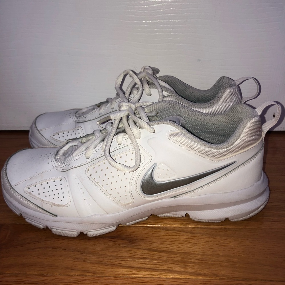 White Nike sneakers